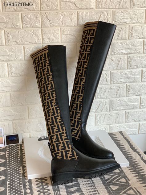 fendi moon boots.|fendi knee high sock boots.